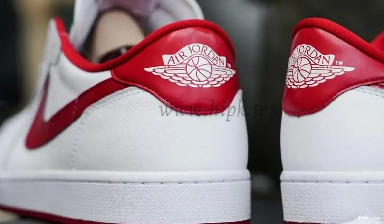 Retro GOD SHIP RETAIL Varsity PK MATERIALS 1 READY TO Red LowWhite Jordan 0502